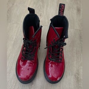 Sparkly Red Dr.Martens